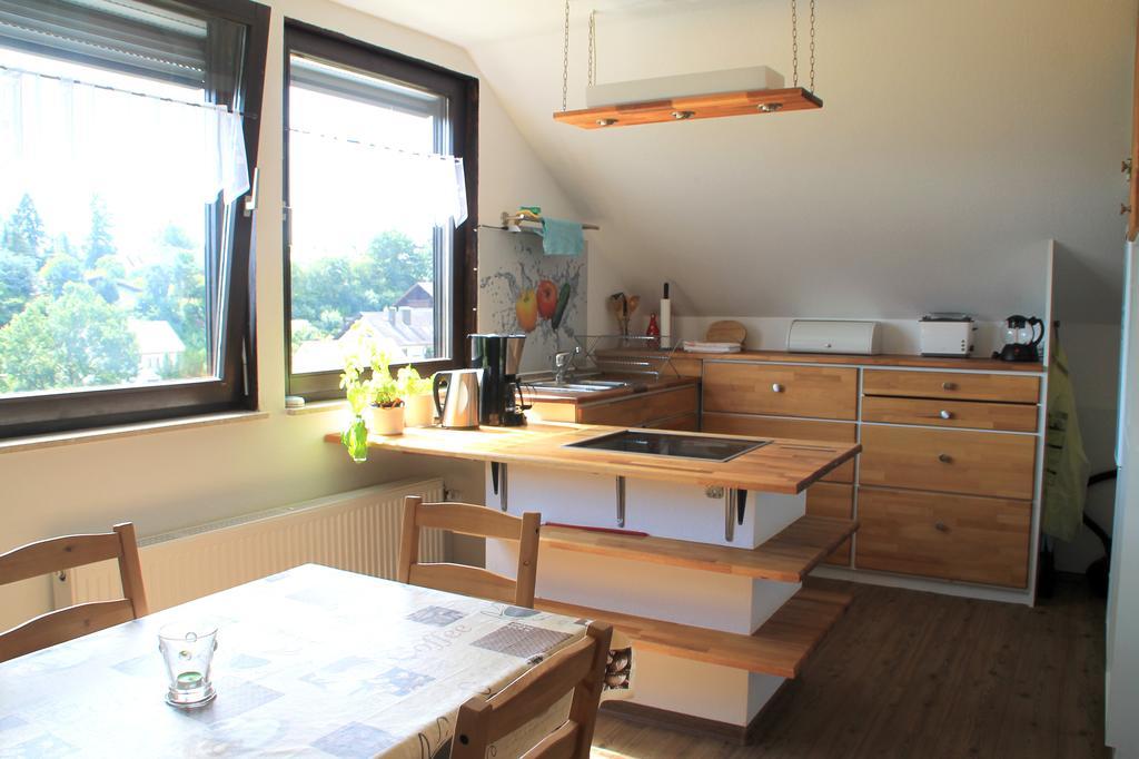 Apartment Bergblick Bischberg Bei Bamberg Eksteriør billede